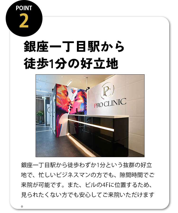 銀座一丁目駅から徒歩1分の好立地