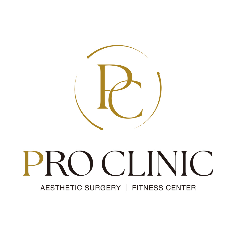 PRO CLINIC ロゴ（白）
