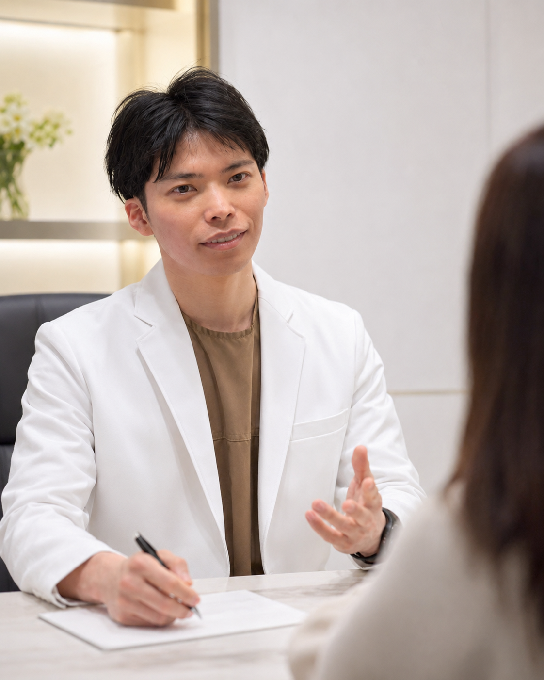 島袋真人 医局長 カウンセリング 美容医療 男性美容